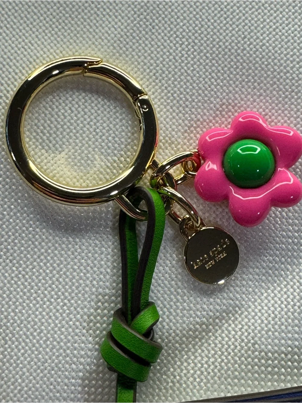 Kate Spade Fresh Picks Magazine Charm 🌸 RARE OPENS Book Keychain NWT Collecto - Picture 6 of 11